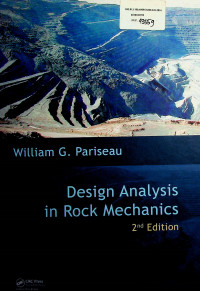 Design Analysis in Rock Mechanics: Solution Manual