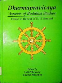 Dharmapravicaya: Aspects of Buddhist Studies