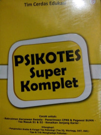 PSIKOTES Super Komplet