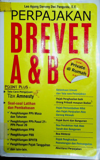 PERPAJAKAN BREVET A & B Private di Rumah