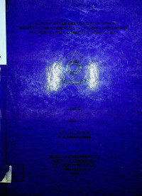 HUBUNGAN ANTARA KEMANDIRIAN DENGAN KEMATANGAN KARIR PADA MAHASISWA DIPLOMA III POLITEKNIK X PALEMBANG ANGKATAN 2014