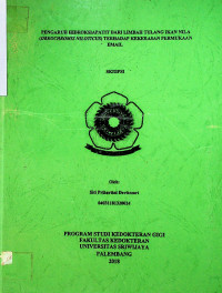 PENGARUH HIDROKSIAPATIT DARI LIMBAH TULANG IKAN NILA (OREOCHROMIS NILOTICUS) TERHADAP KEKERASAN PERMUKAAN EMAIL