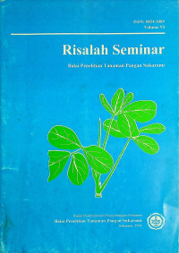 Risalah Seminar, Balai Penelitian Tanaman Pangan Sukarami, Volume VI