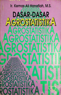 DASAR-DASAR AGROSTATISTIKA