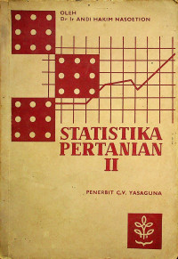 STATISTIKA PERTANIAN II