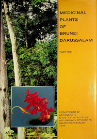MEDICAL PLANTS OF BRUNEI DARUSSALAM PART TWO 1994