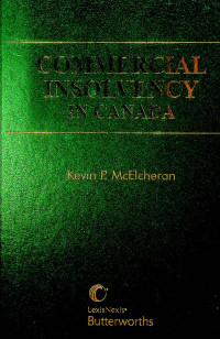 COMMERCIAL INSOLVENCY IN CANADA