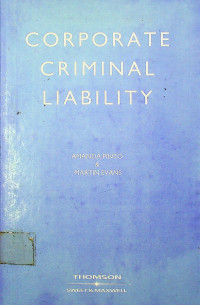 CORPORATE CRIMINAL LIABILITY
