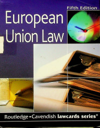 European Union Law, Fifth Edition