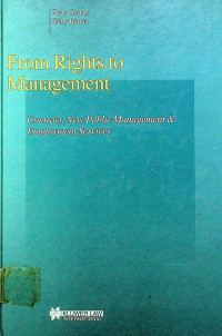 From Rights to Management : Contract, New Public Management & Employment Services