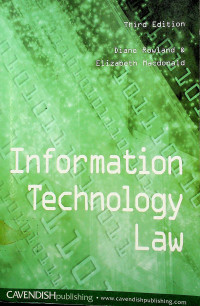 Information Technology Law, Third Edition