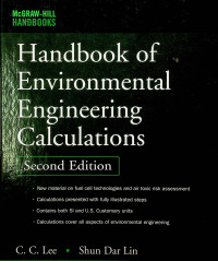 Handbook of Environmental Engineering Calculations, Second Edition