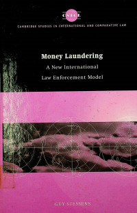 Money Laundering: A New International Law Enforcement Model