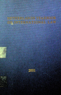 NETHERLANDS YEARBOOK OF INTERNATIONAL LAW 2001