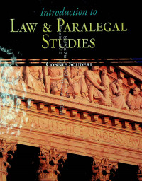 Introduction to LAW & PARALEGAL STUDIES