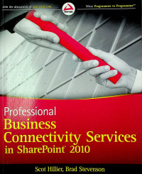 Professional Business Connectivity Services in SharePoint 2010