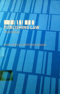 PUBLISHING LAW, Third Edition