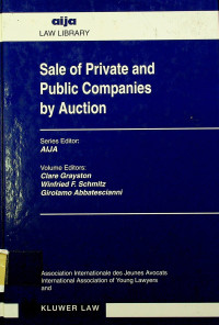 Sale of Private and Public Companies by Auction