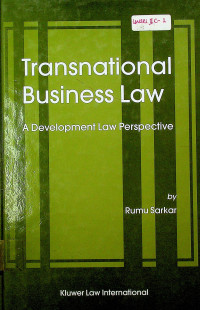 Transnational Business Law: A Development Law Perspective