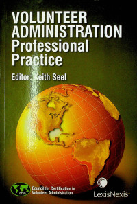 VOLUNTEER ADMINISTRATION Professional Practice