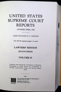 UNITED STATES SUPREME COURT REPORTS OCTOBER TERM 1984, LAWYERS EDITION SECOND SERIES VOLUME 87