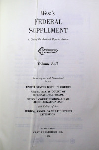 West`s FEDERAL REPORTER Second Series A Unit of the National Reporter System Volume 847