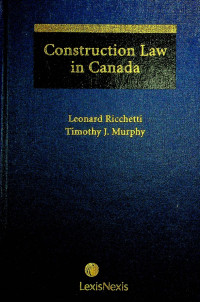 Construction Law in Canada
