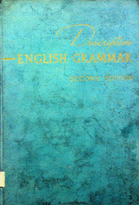 Descriptive ENGLISH GRAMMAR SECOND EDITION