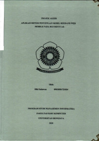 APLIKASI SISTEM PENYEWAAN MOBIL BERBASIS WEB MOBILE PADA BGS RENTCAR