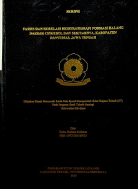 FASIES DAN KORELASI BIOSTRATIGRAFI FORMASI HALANG, DAERAH CINGEBUL DAN SEKITARNYA, KABUPATEN BANYUMAS, JAWA TENGAH