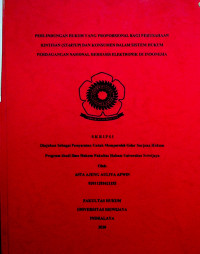 PERLINDUNGAN HUKUM YANG PROPORSIONAL BAGI PERUSAHAAN RINTISAN (STARTUP) DAN KONSUMEN DALAM SISTEM HUKUM PERDAGANGAN NASIONAL BERBASIS ELEKTRONIK DI INDONESIA