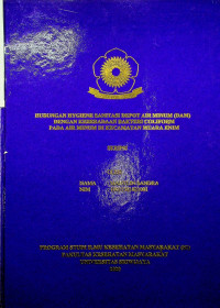 HUBUNGAN HYGIENE SANITASI DEPOT AIR MINUM (DAM) DENGAN KEBERADAAN BAKTERI COLIFORM PADA AIR MINUM DI KECAMATAN MUARA ENIM