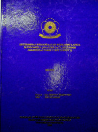 DETERMINAN PEMANFAATAN POSYANDU LANSIA DI INDONESIA (ANALISIS DATA SEKUNDER INDONESIAN FAMILY LIFE SURVEY 5)