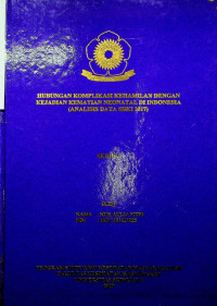 HUBUNGAN KOMPLIKASI KEHAMILAN DENGAN KEJADIAN KEMATIAN NEONATAL DI INDONESIA (ANALISIS DATA SDKI 2017)