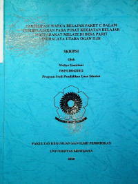 KEMAMPUAN PEMECAHAN MASALAH MATEMATIKA KELAS VIII POKOK BAHASAN UKURAN PEMUSATAN DATA DI MASA COVID-19