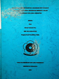 THE RELATIONSHIP BETWEEN LANGUAGE LEARNING STRATEGIES AND ENGLISH SPEAKING PERFORMANCE OF THE SECOND SEMESTER STUDENTS IN ACADEMY OF MEDICAL RECORD AND HEALTH INFORMATION AT WIDYA DHARMA PALEMBANG