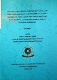 PERANAN ORGANISASI MUHAMMADIYAH DALAM BIDANG KEAGAMAAN DAN PENDIDIKAN DI KOTA BENGKULU PADA TAHUN 1967-1998 (SUMBANGAN PADA MATA KULIAH SEJARAH PERGERAKAN NASIONAL INDONESIA)