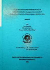 STUDI MORFOLOGI PERTUMBUHAN ORGAN REPRODUKSI KAPAS (Gossypium hirsutum L.) DAN SUMBANGANNYA PADA PEMBELAJARAN BIOLOGI SMA