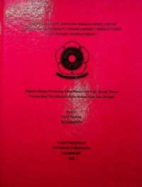 KEDUDUKAN HUKUM HAK PATEN SEBAGAI OBJEK JAMINAN FIDUSIA DALAM PRESPEKTIF UNDANG-UNDANG NOMOR 42 TAHUN 1999 TENTANG JAMINAN FIDUSIA