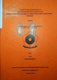 ANALISIS MODEL KESETIMBANGAN PENYEBARAN PENYAKIT TUBERKULOSIS MENGGUNAKAN STRATEGI DIRECTLY OBSERVE TREATMENT SHORTCOURSE TIPE SEITR