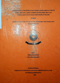 ANALISIS DATA CURAH HUJAN DAN KORELASINYA DENGAN TINGGI MUKA AIR PADA LAHAN GAMBUT DI SUMATERA SELATAN BERDASARKAN DATA HASIL PENGUKURAN SESAME