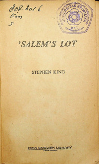 SALEM'S LOT