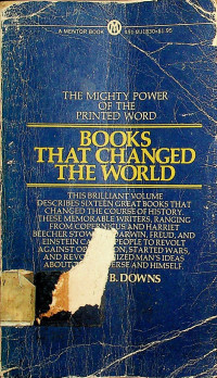 BOOKS THAT CHANGED THE WORLD