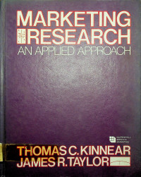 MARKETING RESEARCH AN APPLIED APPROACH