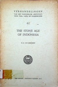 THE STONE AGE OF INDONESIA