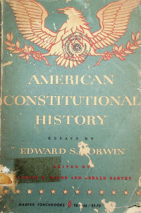 AMERICAN CONSTITUTIONAL HISTORY