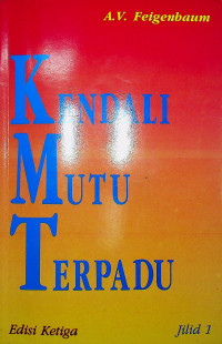 KENDALI MUTU TERPADU, Edisi Ketiga Jilid 1