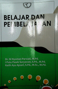 BELAJAR DAN PEMBELAJARAN