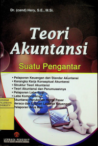 Teori Akuntansi : Suatu Pengantar