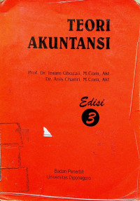 TEORI AKUNTANSI, Edisi 3